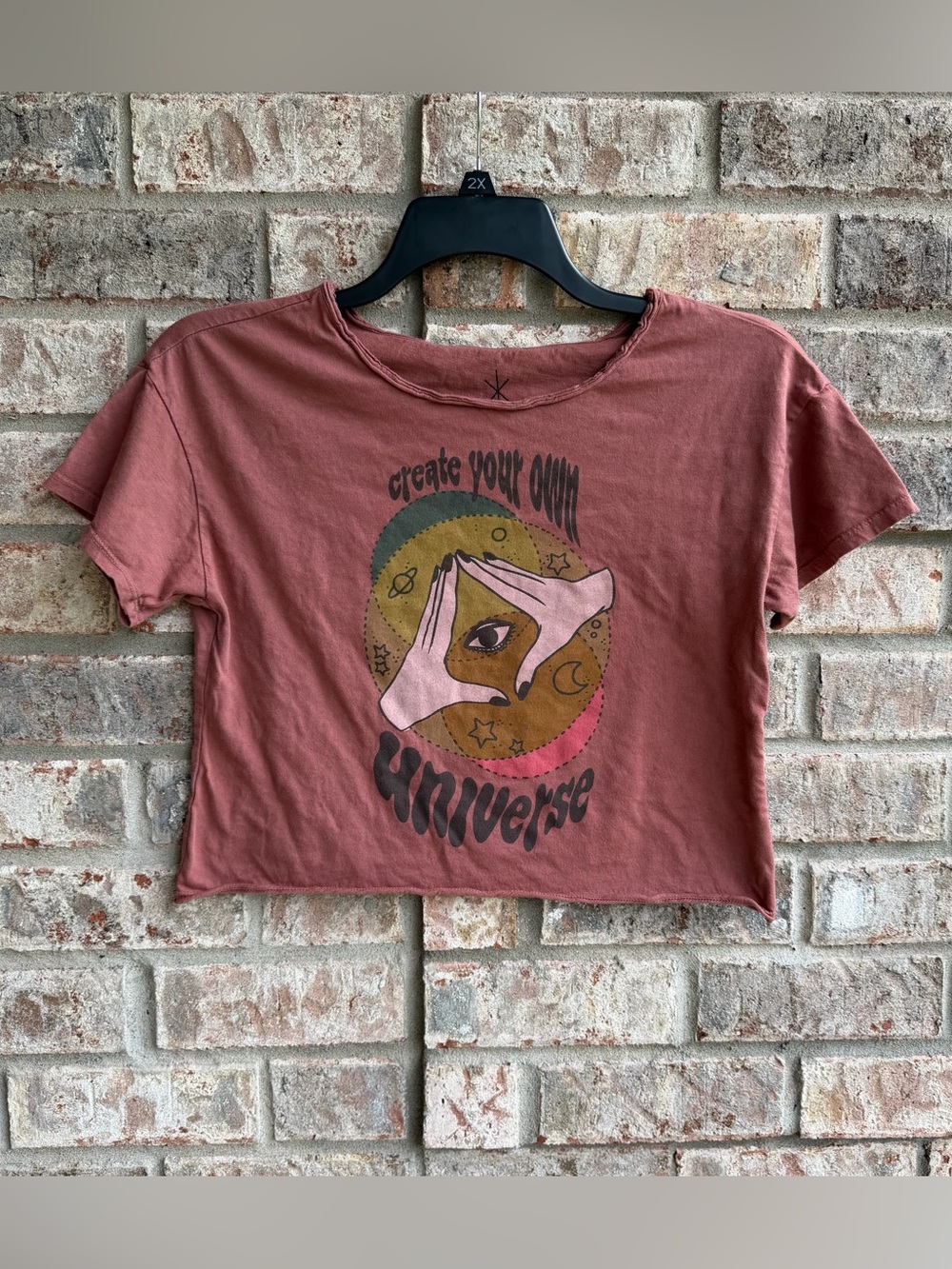 🍒💣 Boho baby witchy style cropped t-shirt